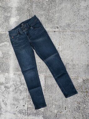Hudson Loa Angles Women Jeans Collin Skinny Blue Medium Wash Denim Size 28